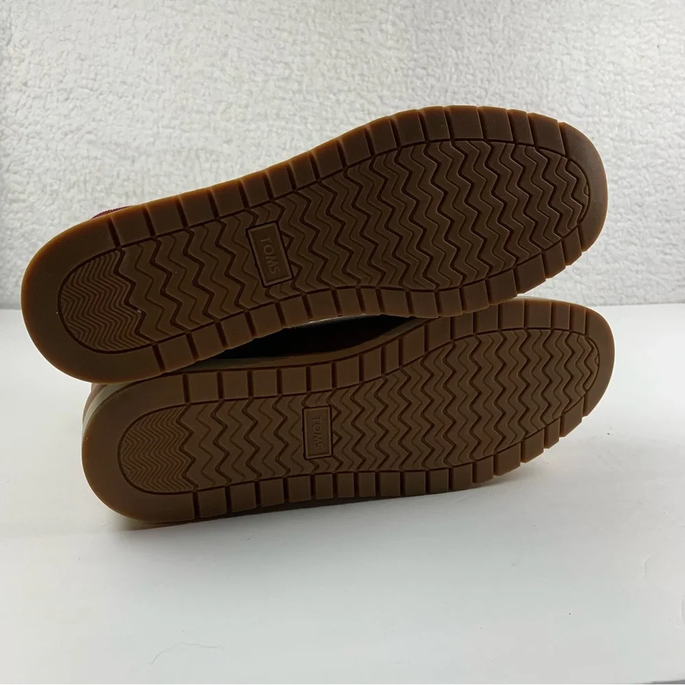 Tom's Mesa Hiking Boots Honey Oil Nubuck Suede Shoes Women's Size‎ 10 NWOB 7303 - Picture 7 of 10